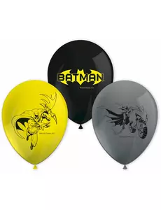8 latexových balónků Batman 26 cm