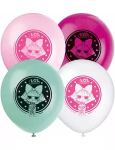 8 latexových balónků LOL Surprise 30 cm