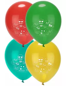 Latexové balónky s potiskem emoji