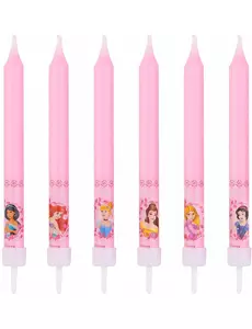 8 narozeninových svíček Disney Princess
