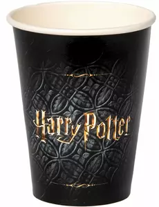 8 Harry Potter papírových kelímků 210 ml