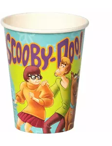 8 Scooby-Doo papírových kelímků 210 ml