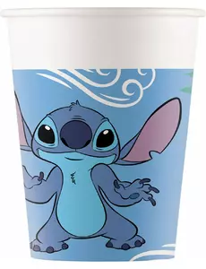 8 kartonových kelímků Stitch 200 ml