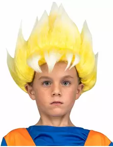 Paruka Super Saiyan Goku Dragon Ball pro děti