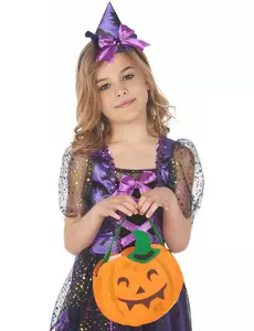 Dětská halloweenská taška dýně