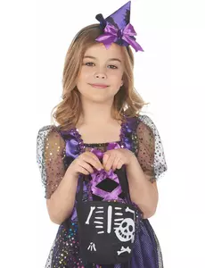 Dětská halloweenská taška kostra