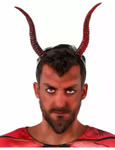 Čelenka s ďábelskými rohy pro dospělé