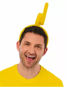 Žlutá čelenka Teletubbies Laa-Laa pro dospělé