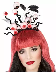 Čelenka Halloween oči