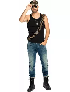 Sada doplňků vojenského vojáka pro dospělé
