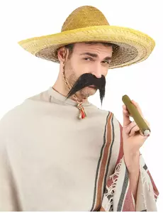 Žluté mexické sombrero pro dospělé