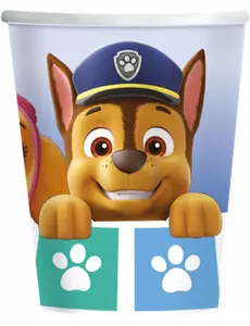 8 papírových kelímků Paw Patrol 250 ml