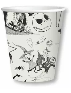 8 kelímků Nightmare Before Christmas 266 ml