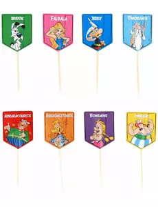 8 zapichovátek na cupcakes Asterix