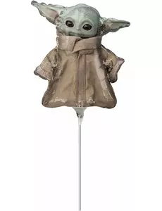 Fóliový balónek Baby Yoda The Mandalorian 23 cm