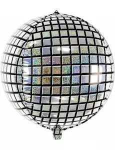 Fóliový balónek disco koule 40 cm