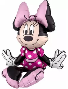 Fóliový balónek Minnie Mouse sedící 45 × 48 cm