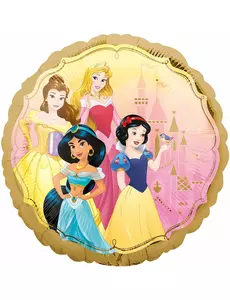 Oboustranný fóliový balónek Disney Princesses 43 cm