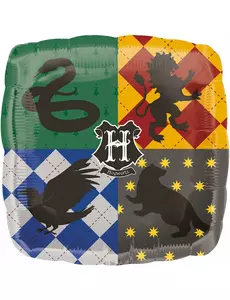 Fóliový balónek Harry Potter – znak koleje Bradavic 43 × 43 cm