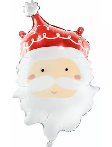 Balónek hlava Santa Claus 50 × 70 cm