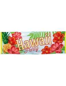 Banner Hawaii party 74 x 220 cm
