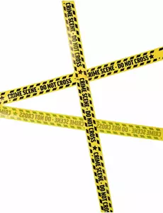 Banner „Crime Scene“ 7 m