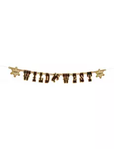 Plastová girlanda Western Wild West 1.10 m