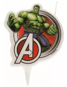 Narozeninová svíčka Hulk Avengers 7,5 cm