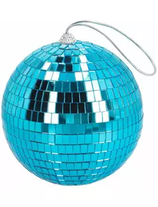 Modrá disco koule 15 cm