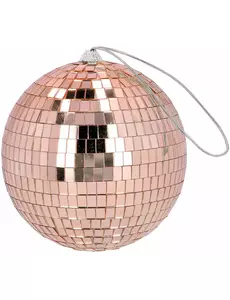 Rose gold disco koule 15 cm
