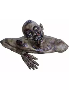 Dekorace busty zombie v životní velikosti Halloween