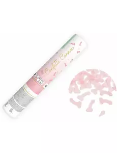 Růžový konfety kanón penis 20 cm