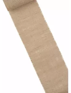 Jutový běhoun na stůl 15cm x 5m