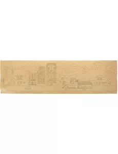 Omalovánkový běhoun na stůl hasiči 140 x 40 cm