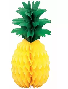 Papírová dekorace ananas 35 cm