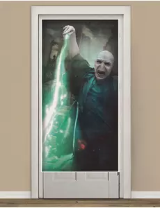 Papírová dekorace dveří Harry Potter – Voldemort