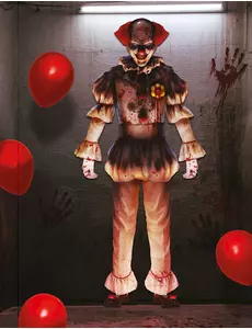 Nástěnná dekorace klaun 180 cm