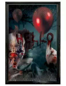 Dekorace okna Bloody Killer 80 x 120 cm