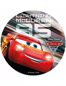 Oplatkový disk Cars 20 cm