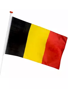 Vlajka fanoušků Belgie 90 x 150 cm
