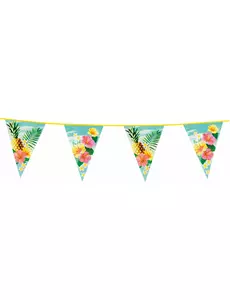 Vlaječková girlanda Hawaii party 6 m