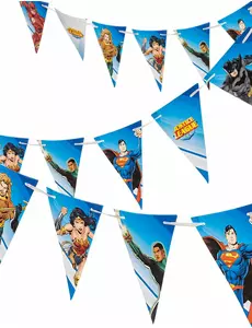 Praporková girlanda Justice League 2 m