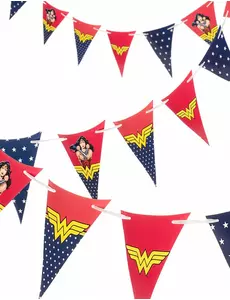 Praporková girlanda Wonder Woman 2 m
