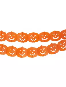 Halloweenská dýňová girlanda 4 m