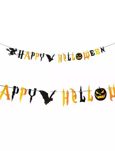 Strašidelná girlanda Happy Halloween 250 cm