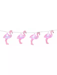 Světelná girlanda plameňák 140 cm