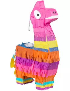 Mini vícebarevná lama piñata 23 x 13 cm