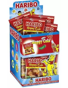 Mini sáček bonbonů Haribo Happy Cola