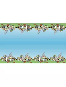 Papírový ubrus Asterix 136 x 228 cm