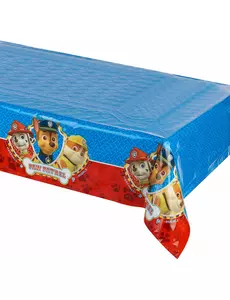 Plastový ubrus Paw Patrol modrý a červený 120 x 180 cm